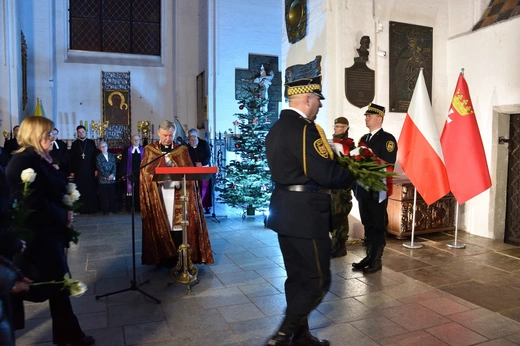 Modlitwa międzyreligijna w bazylice Mariackiej w Gdańsku