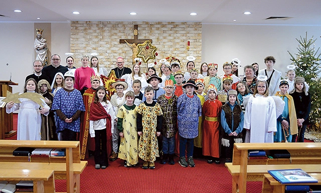 	Uczestnicy spotkania w seminaryjnej kaplicy.