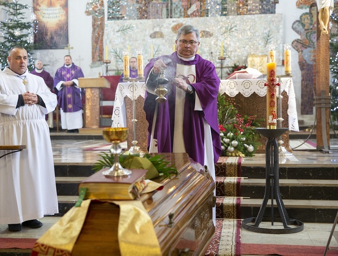 Pożegnanie ks. Jerzego Szurgota