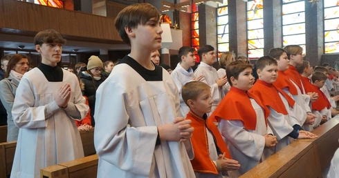 Eucharystia przy stajence betlejemkiej