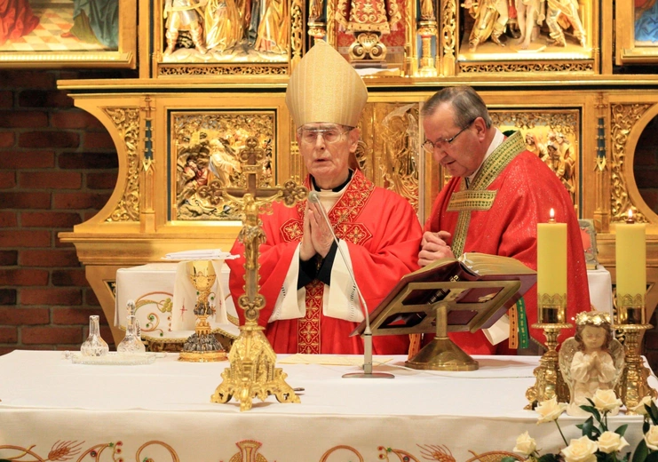 Msza św. z homilią ekumeniczną w kaplicy św. Sebastiana w Kamieniu Śląskim