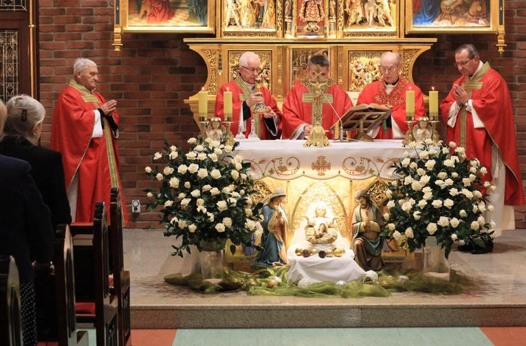 Msza św. z homilią ekumeniczną w kaplicy św. Sebastiana w Kamieniu Śląskim