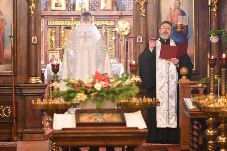 Wspólna modlitwa w cerkwi w Gdańsku