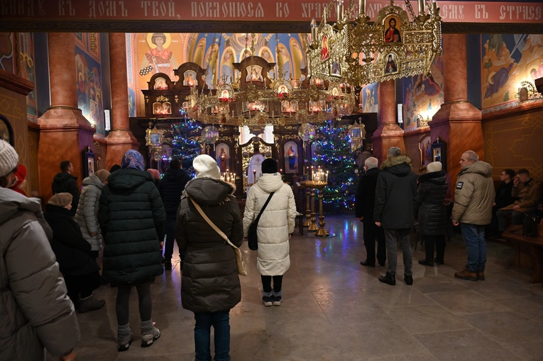 Wspólna modlitwa w cerkwi w Gdańsku