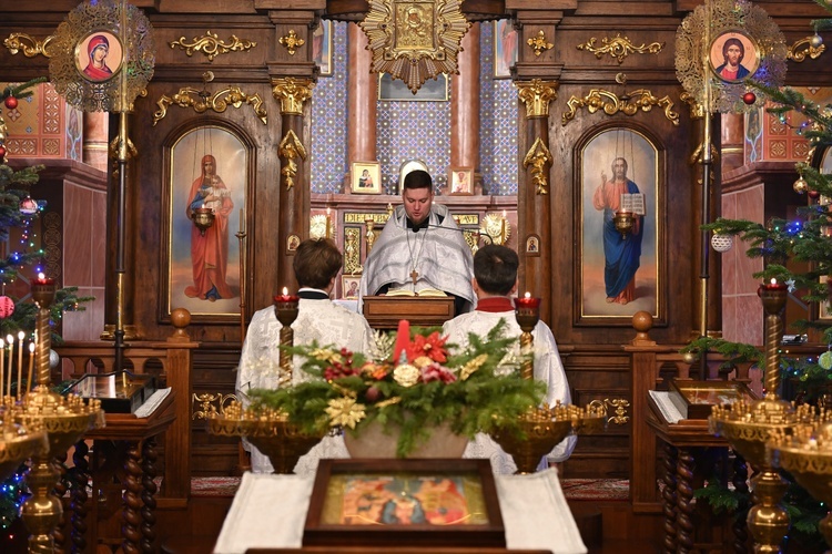Wspólna modlitwa w cerkwi w Gdańsku