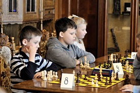Turniej szachowy w seminarum salwatorianów w Bagnie
