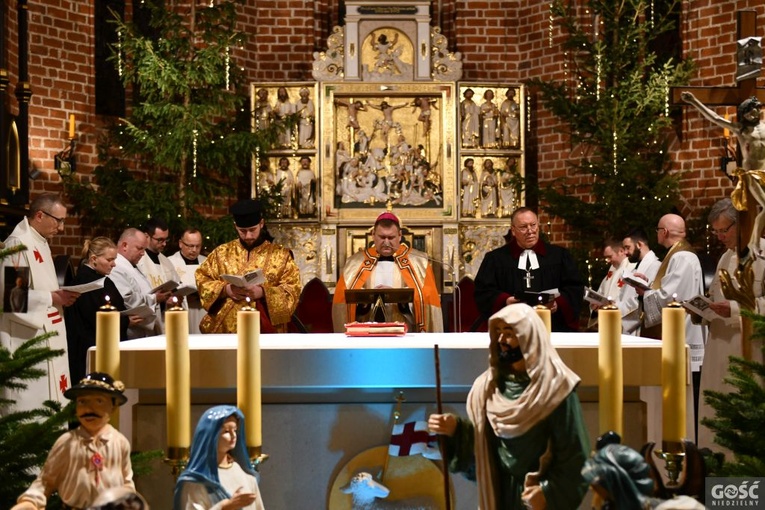 Modlitwa o jedność chrześcijan w katedrze