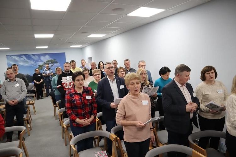 W programie rekolekcji znalazły się m.in. konferencje, świadectwa i Eucharystia.