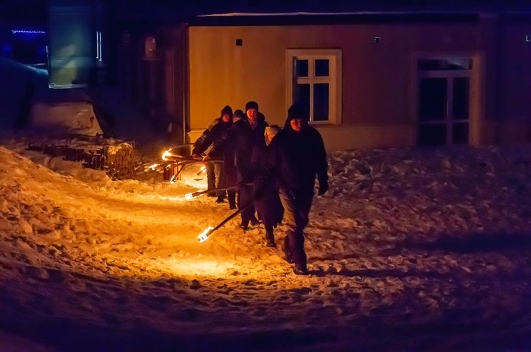 Zimowy obóz Skautów Króla