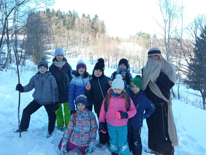 Zimowy obóz Skautów Króla
