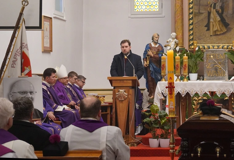 Uroczystości pogrzebowe śp. ks. prof. Wiesława Wenza