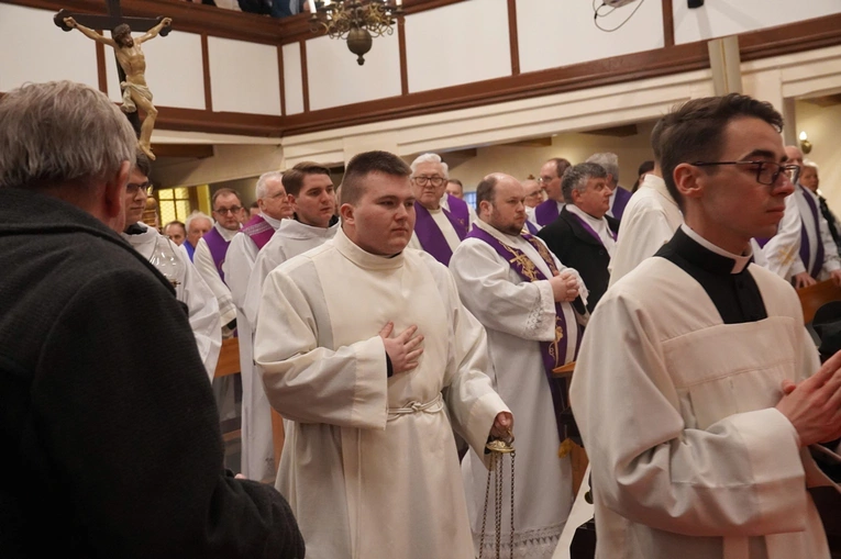 Uroczystości pogrzebowe śp. ks. prof. Wiesława Wenza