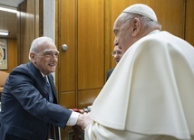 Papież spotkał się z Martinem Scorsese