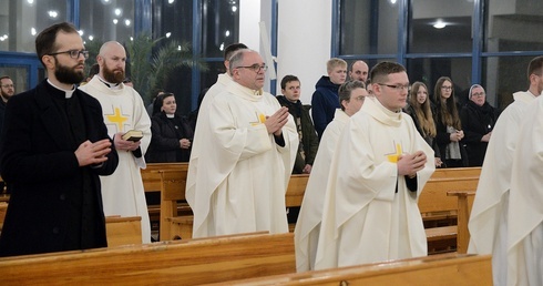 W kościele seminaryjnym modlili się o nowe powołania kapłańskie