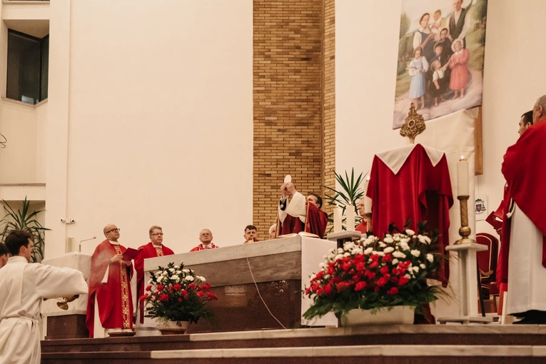 Relikwie błogosławionej rodziny Ulmów w Gdyni