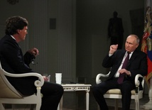 Putin w wywiadzie dla Tuckera Carlsona: inwazja na Polskę lub Łotwę nie wchodzi w grę