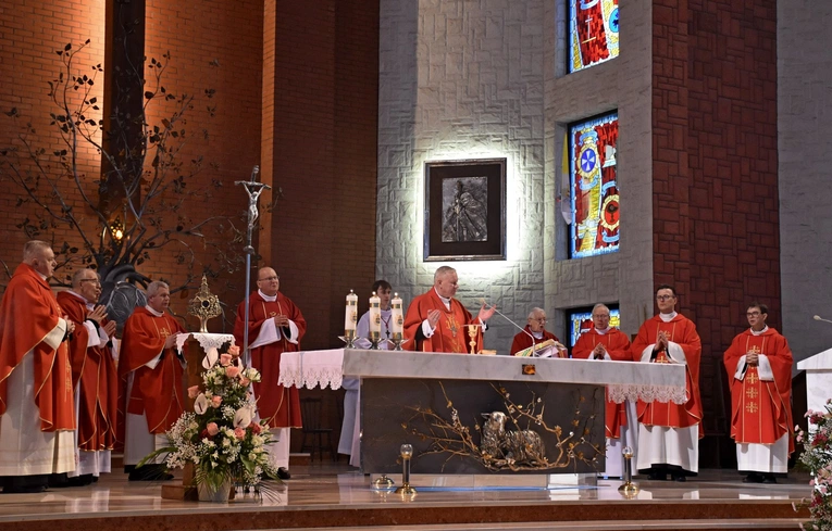 Miejscem wspólnej modlitwy było sanktuarium św. Jana Pawła II w Gdańsku-Zaspie.