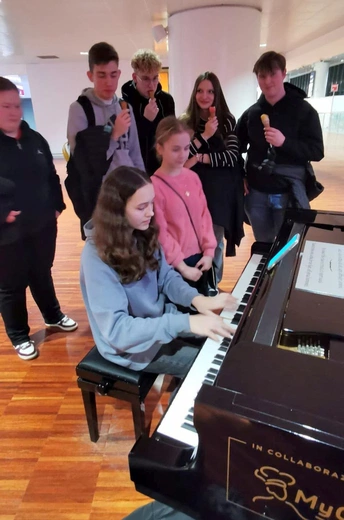 Wyjazd młodzieży z Rachowic    