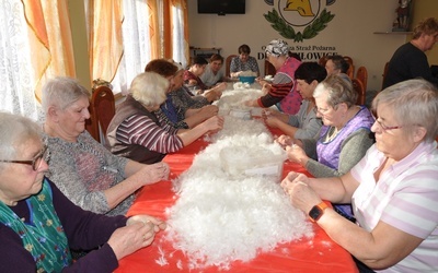 Rozmowy, radość i biały puch