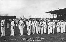 Ekipa polskich sportowców  na Igrzyskach Olimpijskich  w Paryżu w 1924 r.