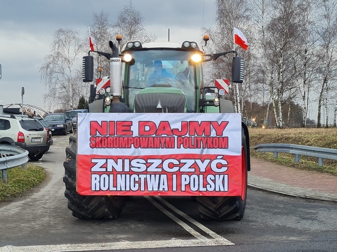 Gorzyczki. Ogólnopolski protest rolników