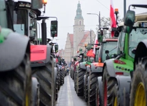 Olsztyn. Protest rolników