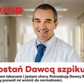 Trwa akcja pomocy dla dr. Piotra Sołtysiaka, który walczy z ostrą białaczką szpikową