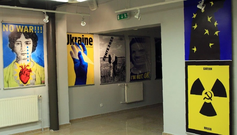 Plakat przeciw wojnie