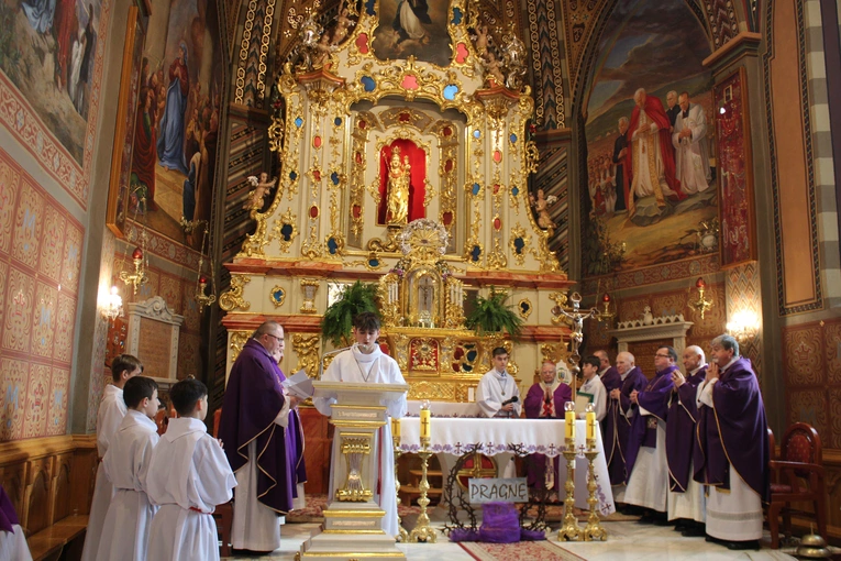 Pielgrzymka Pokutna Kapłanów Archidiecezji Krakowskiej w Ludźmierzu 