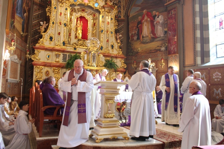 Pielgrzymka Pokutna Kapłanów Archidiecezji Krakowskiej w Ludźmierzu 