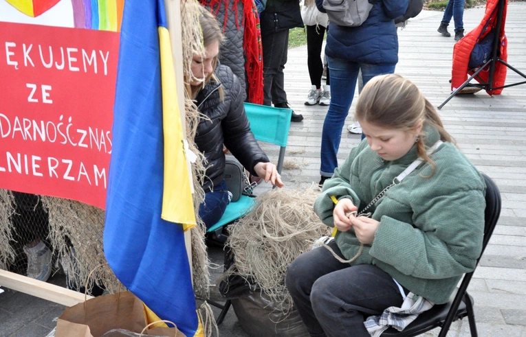 Wiec solidarności z walczącą Ukrainą 
