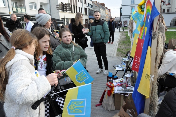 Wiec solidarności z walczącą Ukrainą 