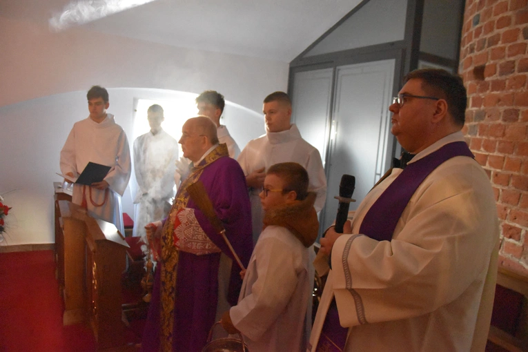 Przasnysz. Poświęcenie kaplicy w farze