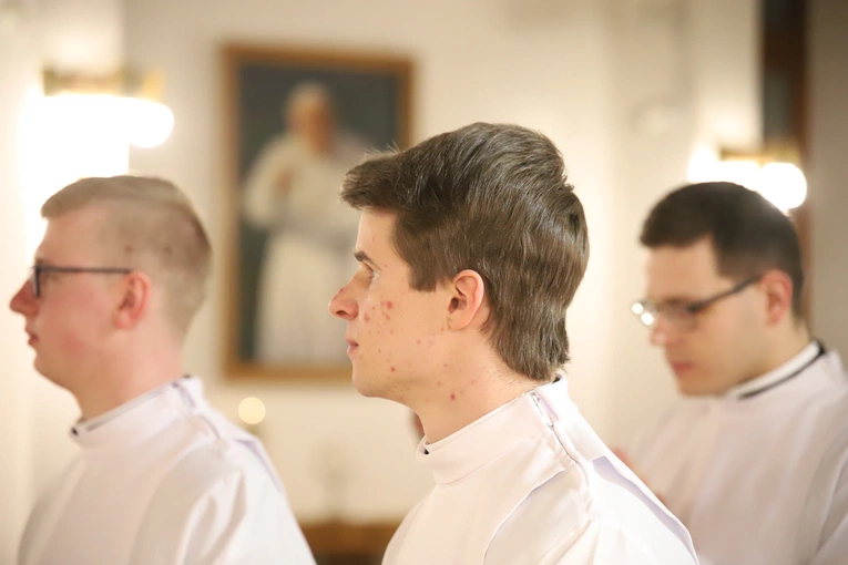 Udzielenie posługu akolitatu w sanktuarium Ecce Homo