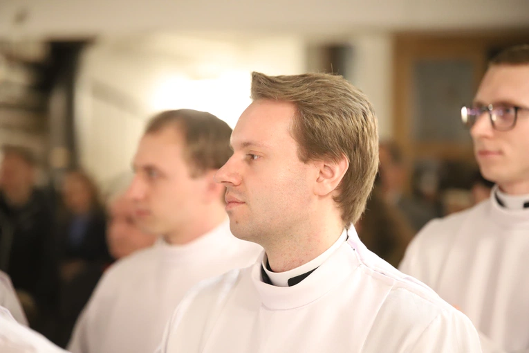 Udzielenie posługu akolitatu w sanktuarium Ecce Homo