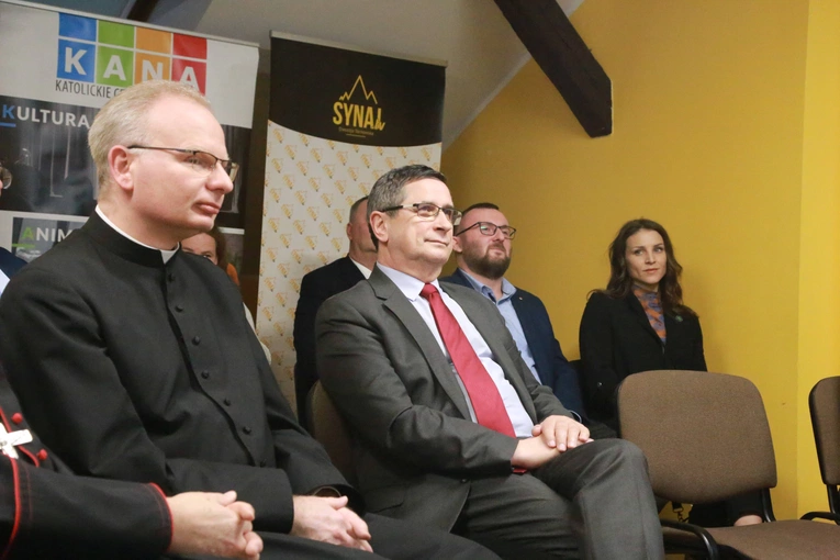 Poświęcenie studia Synaj.tv