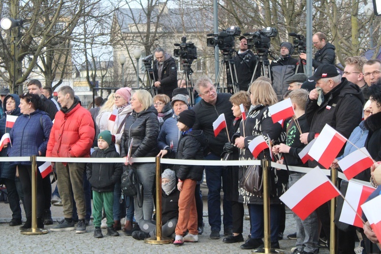 Mława. Upamiętnienie żołnierzy wyklętych z prezydentem RP