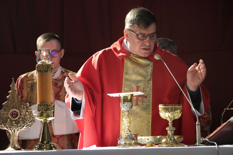 Płock. Zakończenie peregrynacji relikwii błogosławionej rodziny Ulmów