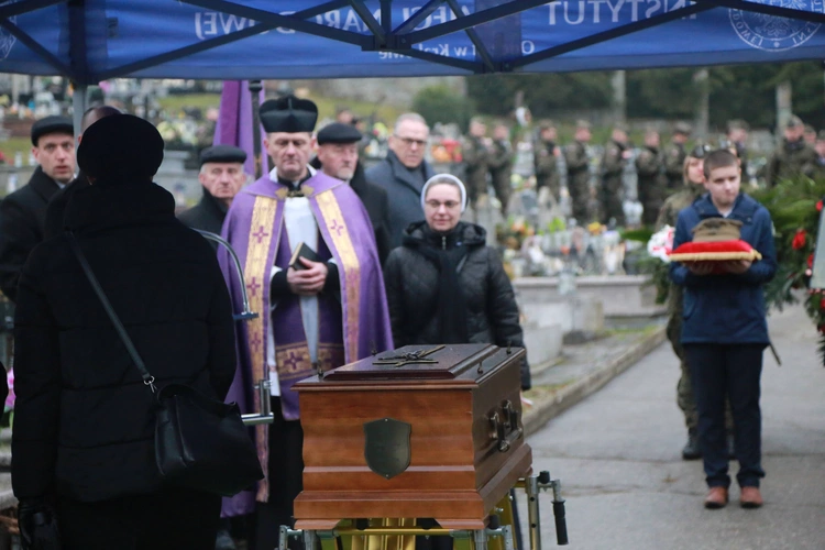 Pogrzeb Józefa Orkisza "Lotnego"