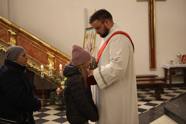 Relikwie błogosławionej rodziny Ulmów w Rawie Mazowieckiej