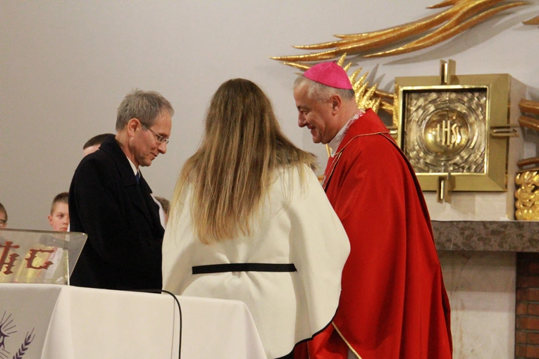 Bierzmowanie w Rzuchowej