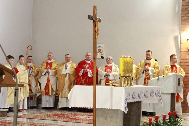 Bierzmowanie w Rzuchowej