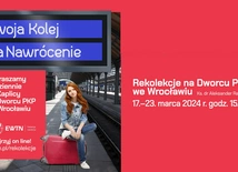 Rekolekcje na Dworcu Głównym we Wrocławiu 