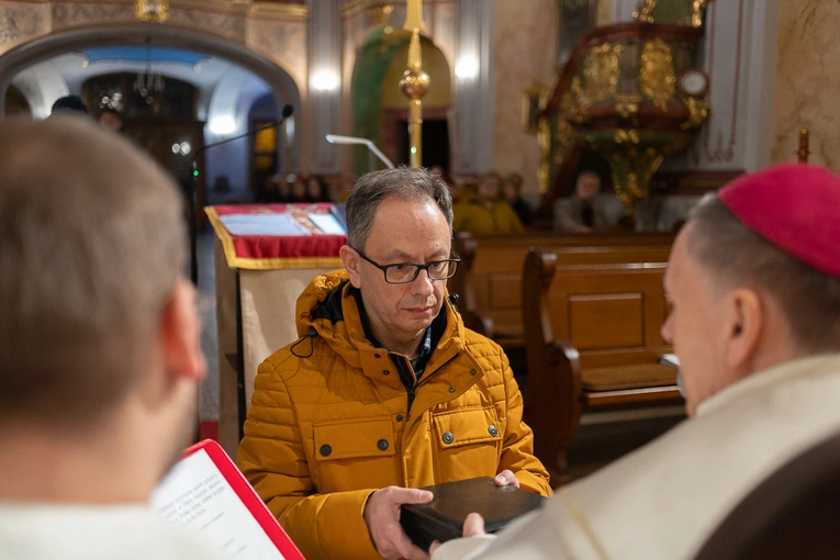 Liturgia słowa z bp. Adamem Bałabuchem