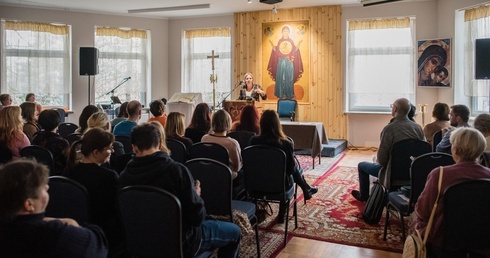 Całodzienne spotkanie poprowadziła wspólnota Magnificat.