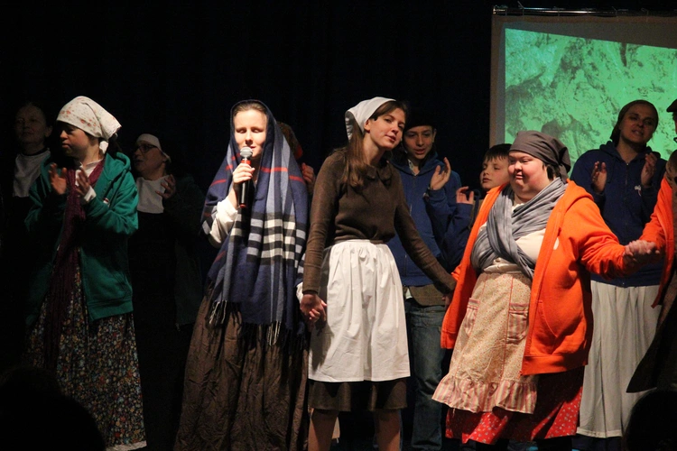 Bochnia. Spektakl "Bernadetta"