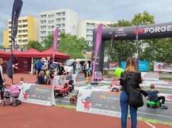 Katowice. Pikniki o bezpieczeństwie w ruchu drogowym. Atrakcje dla dzieci