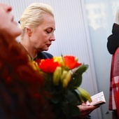 W antyputinowskiej demonstracji przed ambasadą Rosji w Berlinie wzięła udział Julia Nawalna