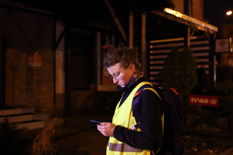 Nocna Droga Krzyżowa członków DA Centrum Katowice i Towarzystwa Ciemnych Typów Frassatiego