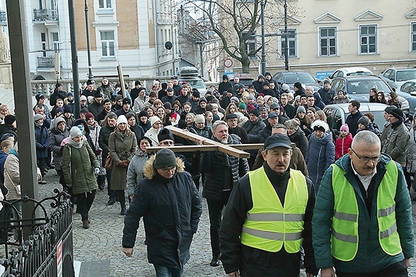 Droga Krzyżowa na lubelskiej Starówce.